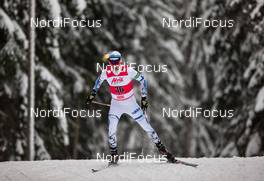 23.02.2016, Kuopio, Finland (FIN): Jussi Salo (FIN), Madshus, Start - FIS world cup nordic combined, individual gundersen HS127/10km, Kuopio (FIN). www.nordicfocus.com. © Laiho/NordicFocus. Every downloaded picture is fee-liable.