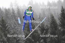 28.02.2016, Val di Fiemme, Italy (ITA): Tobias Simon (GER) - FIS world cup nordic combined, individual gundersen HS134/10km, Val di Fiemme (ITA). www.nordicfocus.com. © Modica/NordicFocus. Every downloaded picture is fee-liable.
