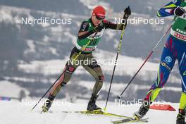 28.02.2016, Val di Fiemme, Italy (ITA): Manuel Faisst (GER) - FIS world cup nordic combined, individual gundersen HS134/10km, Val di Fiemme (ITA). www.nordicfocus.com. © Modica/NordicFocus. Every downloaded picture is fee-liable.
