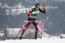 28.02.2016, Val di Fiemme, Italy (ITA): Martin Fritz (AUT) - FIS world cup nordic combined, individual gundersen HS134/10km, Val di Fiemme (ITA). www.nordicfocus.com. © Modica/NordicFocus. Every downloaded picture is fee-liable.