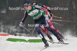 28.02.2016, Val di Fiemme, Italy (ITA): Magnus Krog (NOR) - FIS world cup nordic combined, individual gundersen HS134/10km, Val di Fiemme (ITA). www.nordicfocus.com. © Modica/NordicFocus. Every downloaded picture is fee-liable.