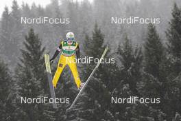 28.02.2016, Val di Fiemme, Italy (ITA): Ernest Yahin (RUS) - FIS world cup nordic combined, individual gundersen HS134/10km, Val di Fiemme (ITA). www.nordicfocus.com. © Modica/NordicFocus. Every downloaded picture is fee-liable.