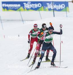 28.02.2016, Val di Fiemme, Italy (ITA): Magnus Krog (NOR) - FIS world cup nordic combined, individual gundersen HS134/10km, Val di Fiemme (ITA). www.nordicfocus.com. © Modica/NordicFocus. Every downloaded picture is fee-liable.