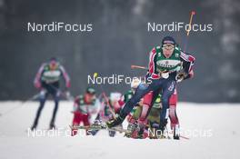 28.02.2016, Val di Fiemme, Italy (ITA): Jan Schmid (NOR) - FIS world cup nordic combined, individual gundersen HS134/10km, Val di Fiemme (ITA). www.nordicfocus.com. © Modica/NordicFocus. Every downloaded picture is fee-liable.