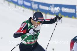 28.02.2016, Val di Fiemme, Italy (ITA): Magnus H. Moan (NOR) - FIS world cup nordic combined, individual gundersen HS134/10km, Val di Fiemme (ITA). www.nordicfocus.com. © Modica/NordicFocus. Every downloaded picture is fee-liable.