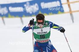 28.02.2016, Val di Fiemme, Italy (ITA): Laurent Muhlethaler (FRA) - FIS world cup nordic combined, individual gundersen HS134/10km, Val di Fiemme (ITA). www.nordicfocus.com. © Modica/NordicFocus. Every downloaded picture is fee-liable.