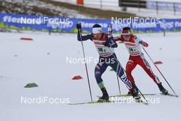 26.02.2016, Val di Fiemme, Italy (ITA): Lukas Runggaldier (ITA) - FIS world cup nordic combined, team sprint HS134/2x7.5km, Val di Fiemme (ITA). www.nordicfocus.com. © Modica/NordicFocus. Every downloaded picture is fee-liable.