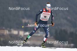 26.02.2016, Val di Fiemme, Italy (ITA): Manuel Maierhofer (ITA) - FIS world cup nordic combined, team sprint HS134/2x7.5km, Val di Fiemme (ITA). www.nordicfocus.com. © Modica/NordicFocus. Every downloaded picture is fee-liable.
