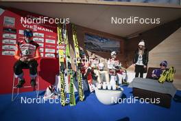 26.02.2016, Val di Fiemme, Italy (ITA): the Athletes lounge   - FIS world cup nordic combined, team sprint HS134/2x7.5km, Val di Fiemme (ITA). www.nordicfocus.com. © Modica/NordicFocus. Every downloaded picture is fee-liable.
