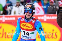 17.12.2016, Ramsau, Austria (AUT): Laurent Muhlethaler (FRA) - FIS world cup nordic combined, individual gundersen HS96/10km, Ramsau (AUT). www.nordicfocus.com. © Rauschendorfer/NordicFocus. Every downloaded picture is fee-liable.