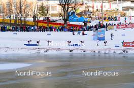17.12.2016, Ramsau, Austria (AUT): stadium   - FIS world cup nordic combined, individual gundersen HS96/10km, Ramsau (AUT). www.nordicfocus.com. © Rauschendorfer/NordicFocus. Every downloaded picture is fee-liable.