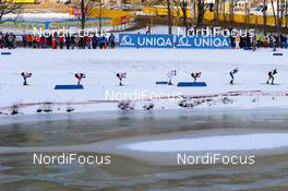 17.12.2016, Ramsau, Austria (AUT): stadium   - FIS world cup nordic combined, individual gundersen HS96/10km, Ramsau (AUT). www.nordicfocus.com. © Rauschendorfer/NordicFocus. Every downloaded picture is fee-liable.