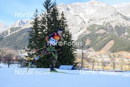 17.12.2016, Ramsau, Austria (AUT): Terence Weber (GER) - FIS world cup nordic combined, individual gundersen HS96/10km, Ramsau (AUT). www.nordicfocus.com. © Rauschendorfer/NordicFocus. Every downloaded picture is fee-liable.