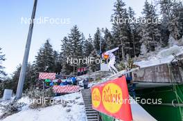 16.12.2016, Ramsau, Austria (AUT): Taylor Fletcher (USA) - FIS world cup nordic combined, training, Ramsau (AUT). www.nordicfocus.com. © Rauschendorfer/NordicFocus. Every downloaded picture is fee-liable.