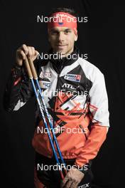 28.11.2016, Oestersund, Sweden, (SWE): Matej Kazar (SVK) - IBU world cup biathlon, photoshooting, Oestersund (SWE). www.nordicfocus.com. © Manzoni/NordicFocus. Every downloaded picture is fee-liable.