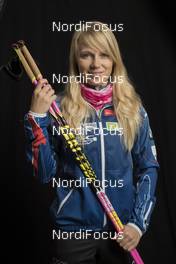 27.11.2016, Oestersund, Sweden, (SWE): Eva Puskarcikova (CZE) - IBU world cup biathlon, photoshooting, Oestersund (SWE). www.nordicfocus.com. © Manzoni/NordicFocus. Every downloaded picture is fee-liable.