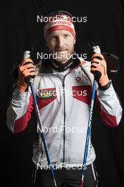 28.11.2016, Oestersund, Sweden, (SWE): Simon Eder (AUT) - IBU world cup biathlon, photoshooting, Oestersund (SWE). www.nordicfocus.com. © Manzoni/NordicFocus. Every downloaded picture is fee-liable.