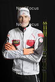 28.11.2016, Oestersund, Sweden, (SWE): Julian Eberhard (AUT) - IBU world cup biathlon, photoshooting, Oestersund (SWE). www.nordicfocus.com. © Manzoni/NordicFocus. Every downloaded picture is fee-liable.