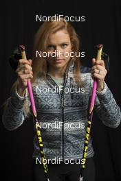 27.11.2016, Oestersund, Sweden, (SWE): Gabriela Koukalova (CZE) - IBU world cup biathlon, photoshooting, Oestersund (SWE). www.nordicfocus.com. © Manzoni/NordicFocus. Every downloaded picture is fee-liable.