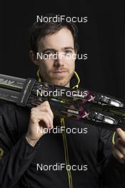 27.11.2016, Oestersund, Sweden, (SWE): Nathan Smith (CAN) - IBU world cup biathlon, photoshooting, Oestersund (SWE). www.nordicfocus.com. © Manzoni/NordicFocus. Every downloaded picture is fee-liable.