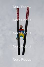 31.12.2015, Garmisch, Germany (GER): Paul Winter (GER) - FIS world cup ski jumping, four hills tournament, individual HS140, qualification, Garmisch (GER). www.nordicfocus.com. © Laiho/NordicFocus. Every downloaded picture is fee-liable.