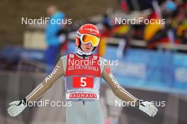 01.01.2016, Garmisch, Germany (GER): Richard Freitag (GER) - FIS world cup ski jumping, four hills tournament, individual HS140, Garmisch (GER). www.nordicfocus.com. © Laiho/NordicFocus. Every downloaded picture is fee-liable.