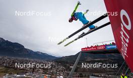 31.12.2015, Garmisch, Germany (GER): Stefan Kraft (AUT), Fischer - FIS world cup ski jumping, four hills tournament, individual HS140, qualification, Garmisch (GER). www.nordicfocus.com. © Laiho/NordicFocus. Every downloaded picture is fee-liable.