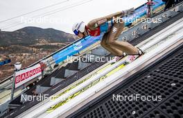 31.12.2015, Garmisch, Germany (GER): Hyun-Ki Kim (KOR), Fischer - FIS world cup ski jumping, four hills tournament, individual HS140, qualification, Garmisch (GER). www.nordicfocus.com. © Laiho/NordicFocus. Every downloaded picture is fee-liable.