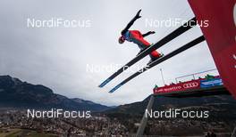 31.12.2015, Garmisch, Germany (GER): Andreas Wank (GER) - FIS world cup ski jumping, four hills tournament, individual HS140, qualification, Garmisch (GER). www.nordicfocus.com. © Laiho/NordicFocus. Every downloaded picture is fee-liable.