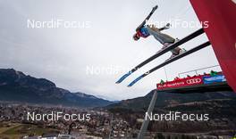 31.12.2015, Garmisch, Germany (GER): Richard Freitag (GER) - FIS world cup ski jumping, four hills tournament, individual HS140, qualification, Garmisch (GER). www.nordicfocus.com. © Laiho/NordicFocus. Every downloaded picture is fee-liable.