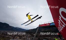31.12.2015, Garmisch, Germany (GER): Andreas Wellinger (GER) - FIS world cup ski jumping, four hills tournament, individual HS140, qualification, Garmisch (GER). www.nordicfocus.com. © Laiho/NordicFocus. Every downloaded picture is fee-liable.