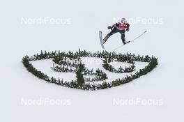 01.01.2016, Garmisch, Germany (GER): Andreas Wellinger (GER) - FIS world cup ski jumping, four hills tournament, individual HS140, Garmisch (GER). www.nordicfocus.com. © Laiho/NordicFocus. Every downloaded picture is fee-liable.