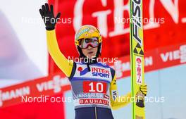 03.01.2016, Innsbruck, Austria (AUT): Noriaki Kasai (JPN), Fischer - FIS world cup ski jumping, four hills tournament, individual HS130, Innsbruck (AUT). www.nordicfocus.com. © Laiho/NordicFocus. Every downloaded picture is fee-liable.