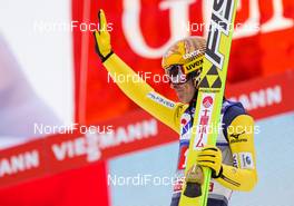 03.01.2016, Innsbruck, Austria (AUT): Noriaki Kasai (JPN), Fischer - FIS world cup ski jumping, four hills tournament, individual HS130, Innsbruck (AUT). www.nordicfocus.com. © Laiho/NordicFocus. Every downloaded picture is fee-liable.