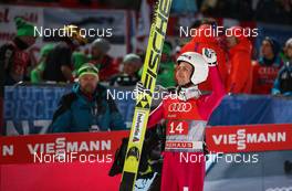 06.01.2016, Bischofshofen, Austria (AUT): Simon Ammann (SUI), Fischer - FIS world cup ski jumping, four hills tournament, individual HS140, Bischofshofen (AUT). www.nordicfocus.com. © Laiho/NordicFocus. Every downloaded picture is fee-liable.