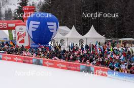 15.01.2016, Tauplitz/Bad Mitterndorf, Austria (AUT): spectators - FIS ski flying world championships, individual HS225, Tauplitz/Bad Mitterndorf (AUT). www.nordicfocus.com. © Rauschendorfer/NordicFocus. Every downloaded picture is fee-liable.