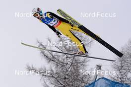 16.01.2016, Tauplitz/Bad Mitterndorf, Austria (AUT): Gregor Deschwanden (SUI) - FIS ski flying world championships, individual HS225, Tauplitz/Bad Mitterndorf (AUT). www.nordicfocus.com. © Rauschendorfer/NordicFocus. Every downloaded picture is fee-liable.