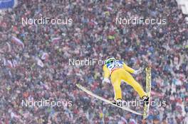 16.01.2016, Tauplitz/Bad Mitterndorf, Austria (AUT): Robert Kranjec (SLO) - FIS ski flying world championships, individual HS225, Tauplitz/Bad Mitterndorf (AUT). www.nordicfocus.com. © Rauschendorfer/NordicFocus. Every downloaded picture is fee-liable.