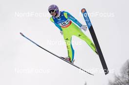 16.01.2016, Tauplitz/Bad Mitterndorf, Austria (AUT): Andreas Wellinger (GER) - FIS ski flying world championships, individual HS225, Tauplitz/Bad Mitterndorf (AUT). www.nordicfocus.com. © Rauschendorfer/NordicFocus. Every downloaded picture is fee-liable.