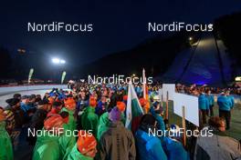 14.01.2016, Tauplitz/Bad Mitterndorf, Austria (AUT): opening ceremony - FIS ski flying world championships, Qualification, Tauplitz/Bad Mitterndorf (AUT). www.nordicfocus.com. © Rauschendorfer/NordicFocus. Every downloaded picture is fee-liable.