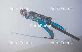 06.02.2016, Oslo, Norway (NOR): Andreas Wellinger (GER) - FIS world cup ski jumping, team HS134, Oslo (NOR). www.nordicfocus.com. © Laiho/NordicFocus. Every downloaded picture is fee-liable.