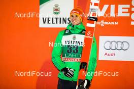 21.02.2016, Lahti, Finland (FIN): Karl Geiger (GER), Loeffler - FIS world cup ski jumping, individual HS130, Lahti (FIN). www.nordicfocus.com. © Laiho/NordicFocus. Every downloaded picture is fee-liable.