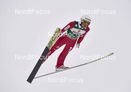 21.02.2016, Lahti, Finland (FIN): Simon Ammann (SUI) - FIS world cup ski jumping, individual HS130, Lahti (FIN). www.nordicfocus.com. © Felgenhauer/NordicFocus. Every downloaded picture is fee-liable.