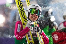 21.02.2016, Lahti, Finland (FIN): Simon Ammann (SUI), Fischer - FIS world cup ski jumping, individual HS130, Lahti (FIN). www.nordicfocus.com. © Laiho/NordicFocus. Every downloaded picture is fee-liable.