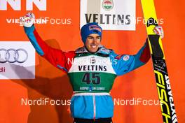 23.02.2016, Kuopio, Finland (FIN): Stefan Kraft (AUT), Fischer - FIS world cup ski jumping, individual HS127, Kuopio (FIN). www.nordicfocus.com. © Laiho/NordicFocus. Every downloaded picture is fee-liable.