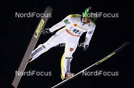 22.02.2016, Kuopio, Finland (FIN): Peter Prevc (SLO)  - FIS world cup ski jumping, team HS127, Kuopio (FIN). www.nordicfocus.com. © Laiho/NordicFocus. Every downloaded picture is fee-liable.
