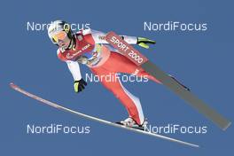 19.03.2016, Planica, Slovenia (SLO): Stefan Hula (POL) - FIS world cup ski flying, team HS225, Planica (SLO). www.nordicfocus.com. © Modica/NordicFocus. Every downloaded picture is fee-liable.