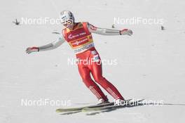 19.03.2016, Planica, Slovenia (SLO): Daniel Andre Tande (NOR) - FIS world cup ski flying, team HS225, Planica (SLO). www.nordicfocus.com. © Modica/NordicFocus. Every downloaded picture is fee-liable.