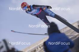 30.01.2016, Oberstdorf, Germany (GER): Ramona Straub (GER) - FIS world cup ski jumping ladies, individual HS106, Oberstdorf (GER). www.nordicfocus.com. © Manzoni/NordicFocus. Every downloaded picture is fee-liable.
