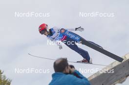 30.01.2016, Oberstdorf, Germany (GER): Kaori Iwabuchi (JPN) - FIS world cup ski jumping ladies, individual HS106, Oberstdorf (GER). www.nordicfocus.com. © Manzoni/NordicFocus. Every downloaded picture is fee-liable.